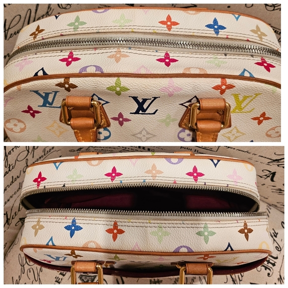 Louis Vuitton Trouville Handbag Multicolor Monogram - Picture 8 of 16